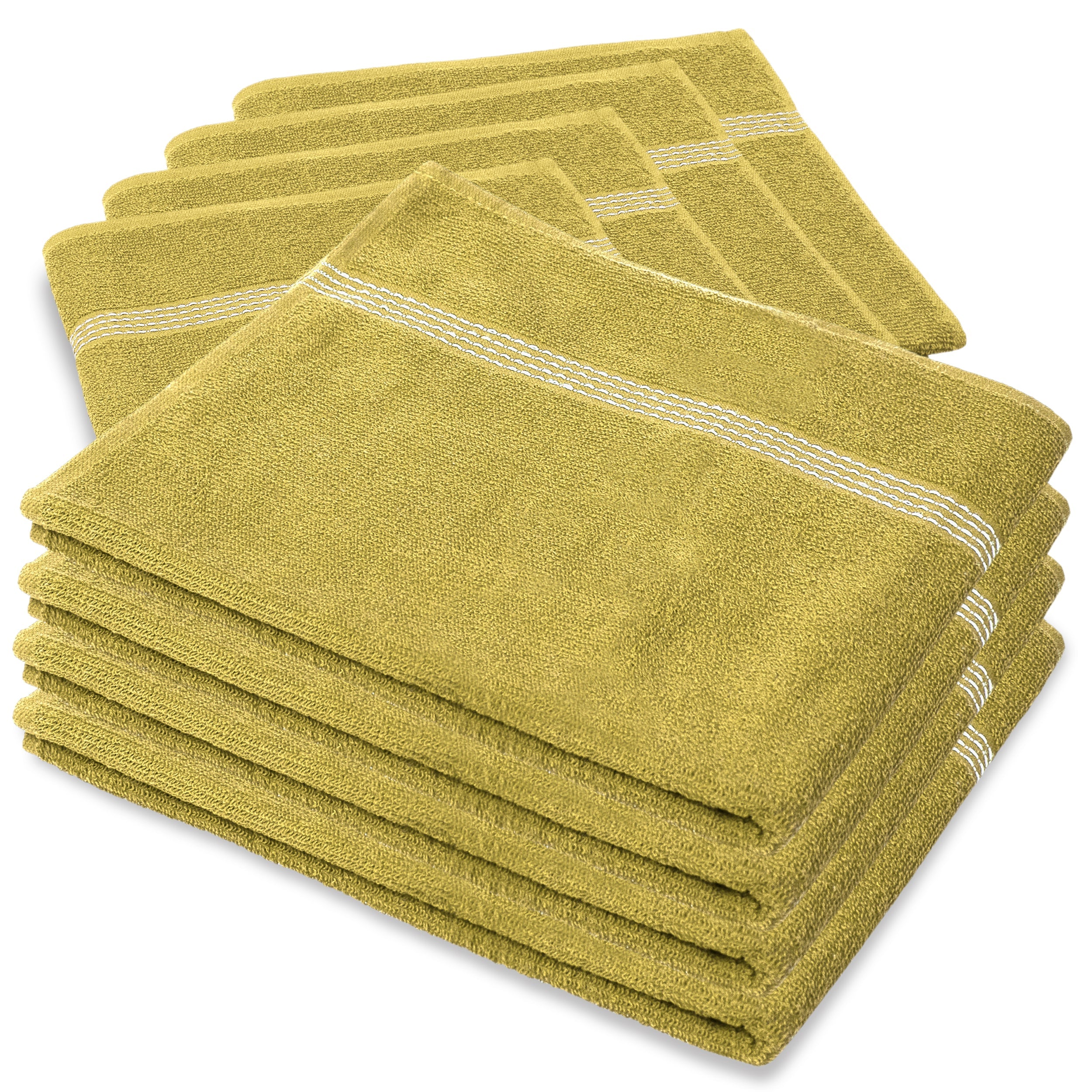 27"x50" Yellow Wholesale Value Bath Towels 48-Pack – Bulk Case of 48