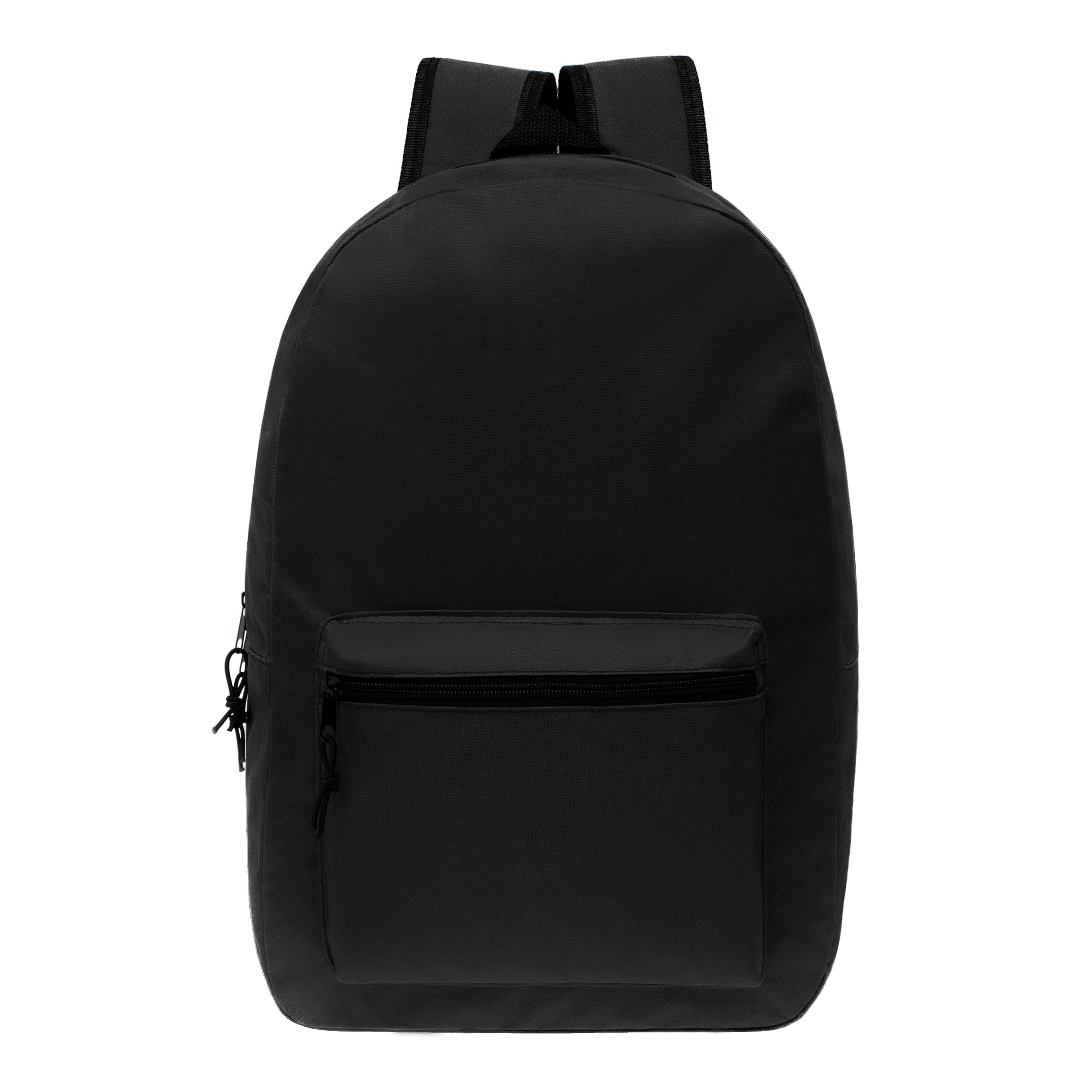 15" Bulk Backpacks with 22 Piece School Supply Kits - Case of 24 Wholesale Backpacks in 6 Assorted Colors