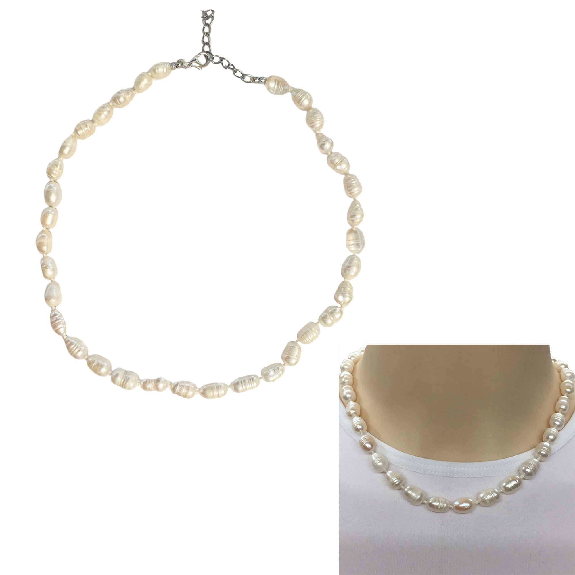 Cheap pearl necklaces in shop bulk