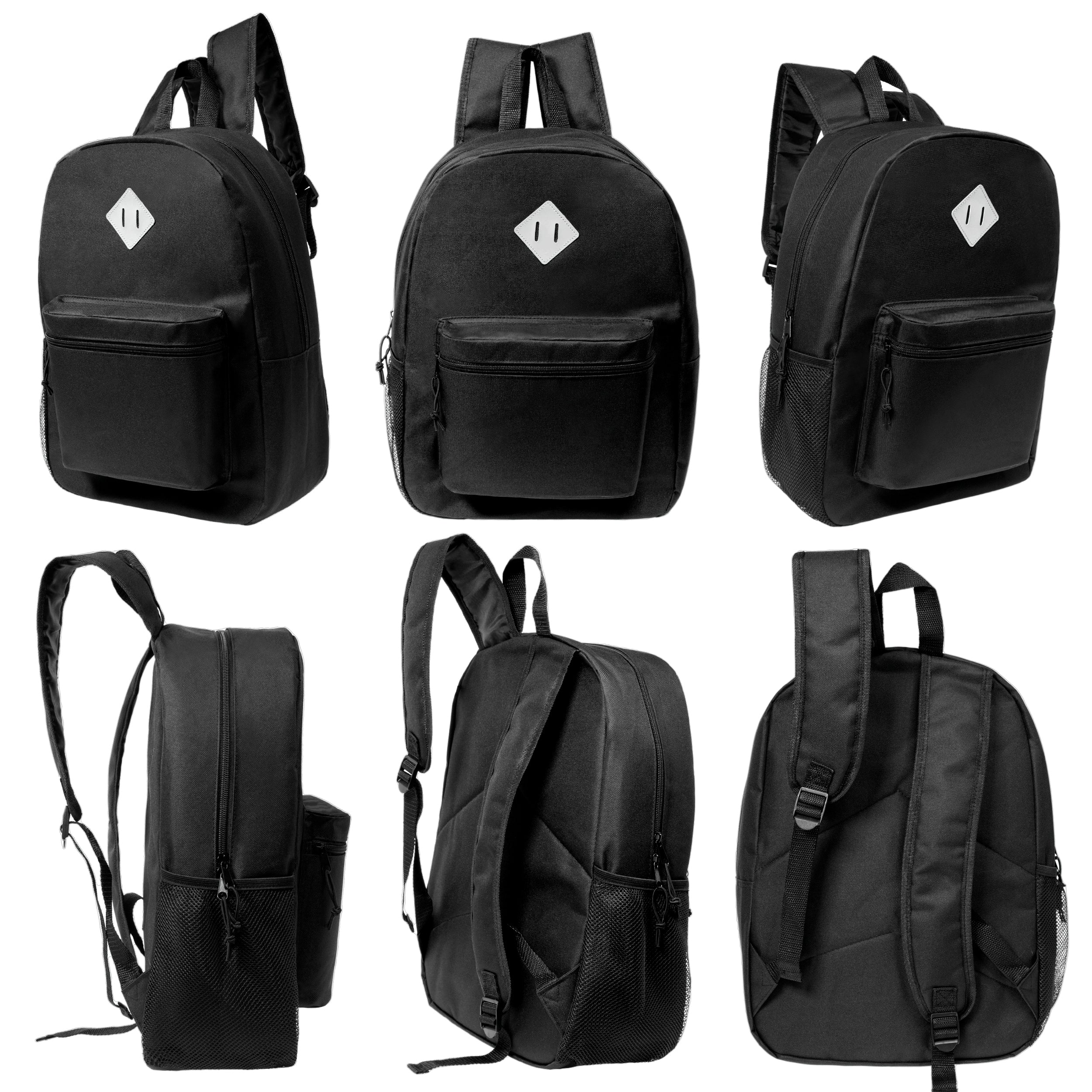 Black School Wholesale Backpack Discount Price Free Shipping