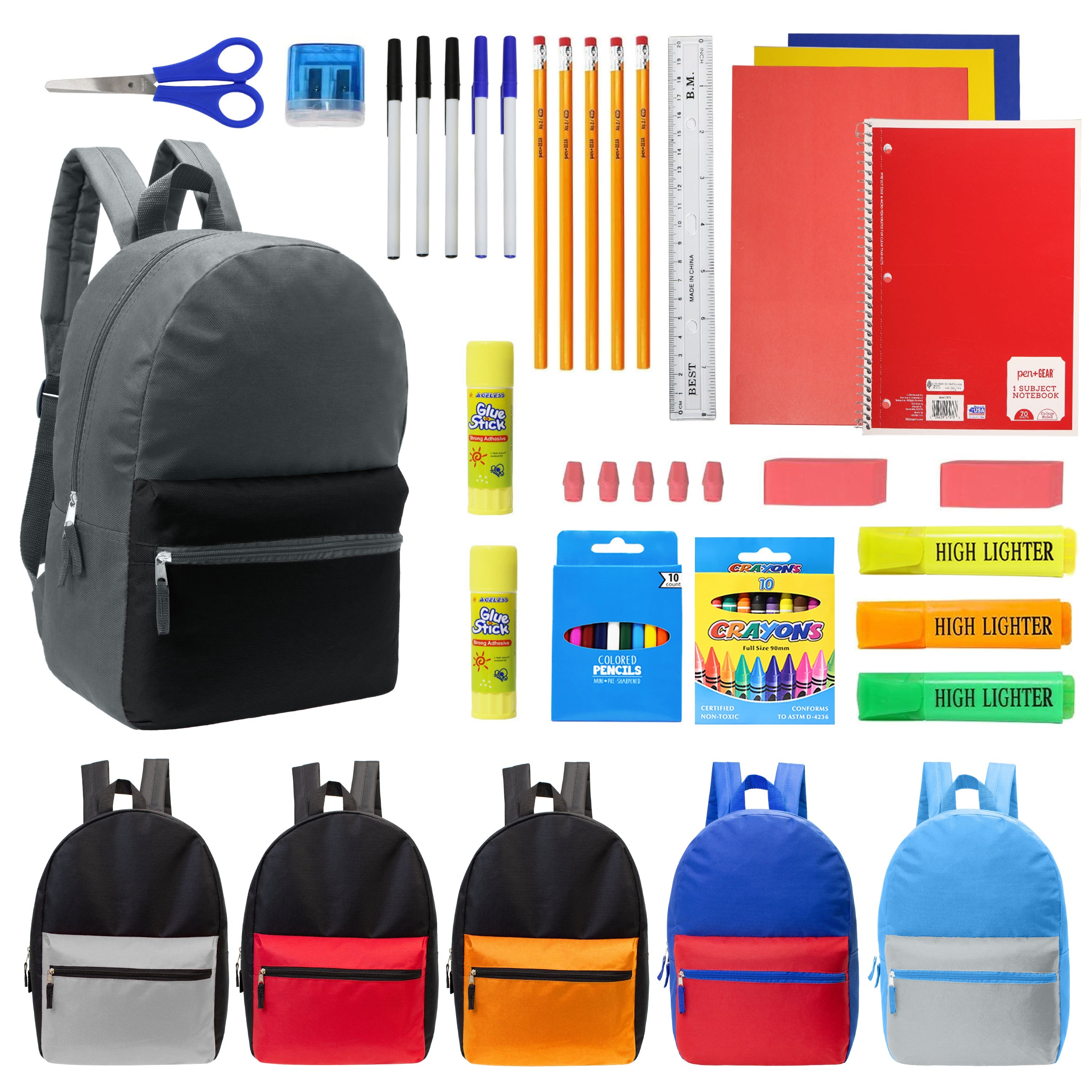 Bags in bulk school supplies hotsell