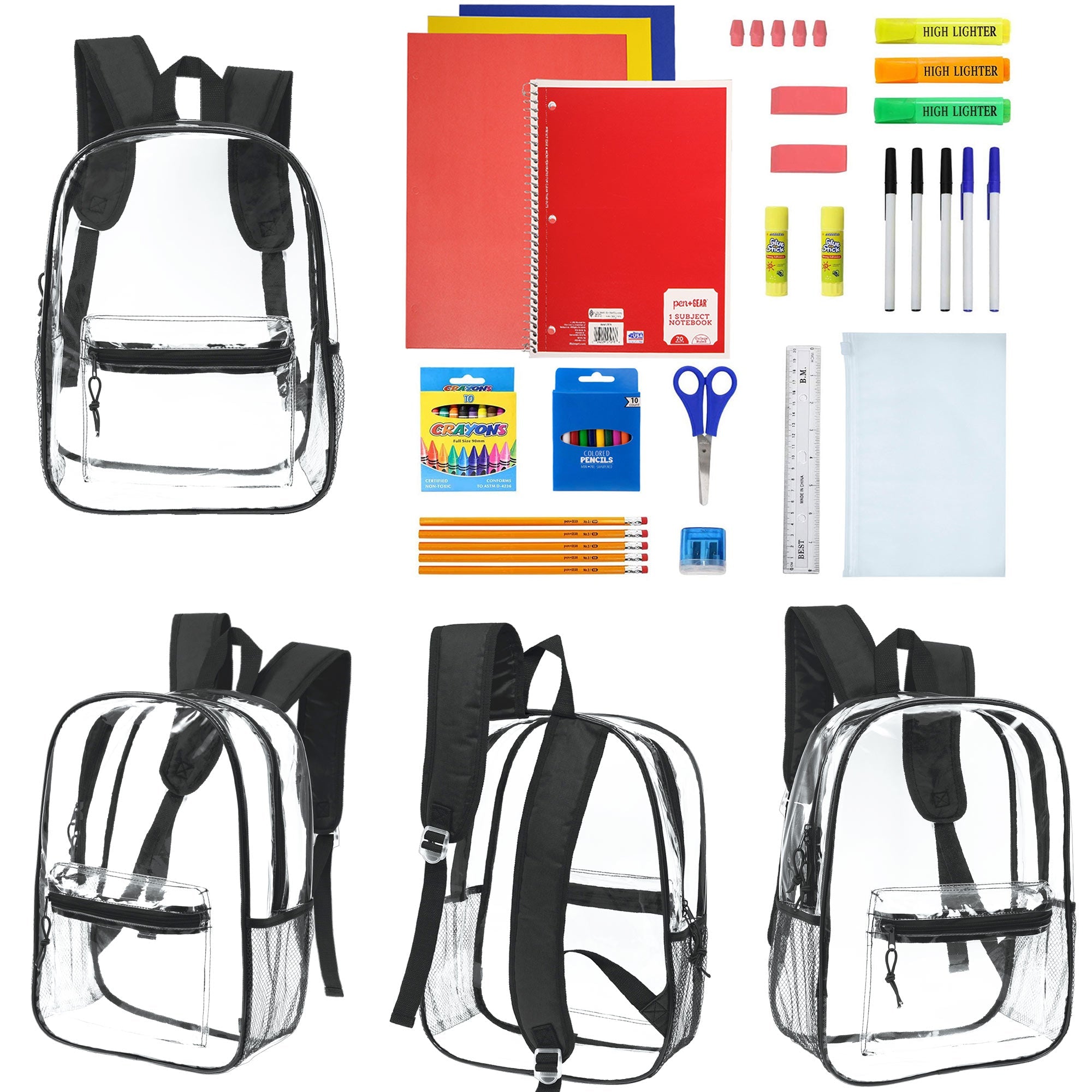 Backpacks for school black deals