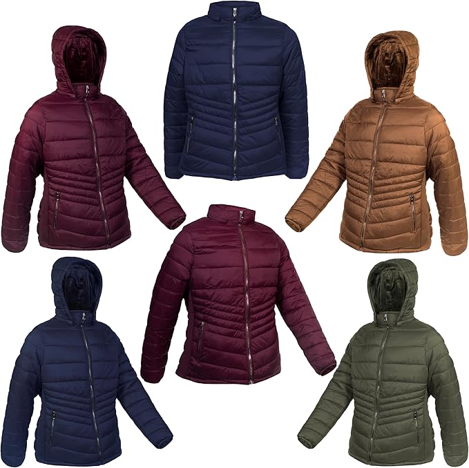 Wholesale Plus Size Women’s Jacket Assorted Colors & Sizes 12-Pack – Bulk Case of 12