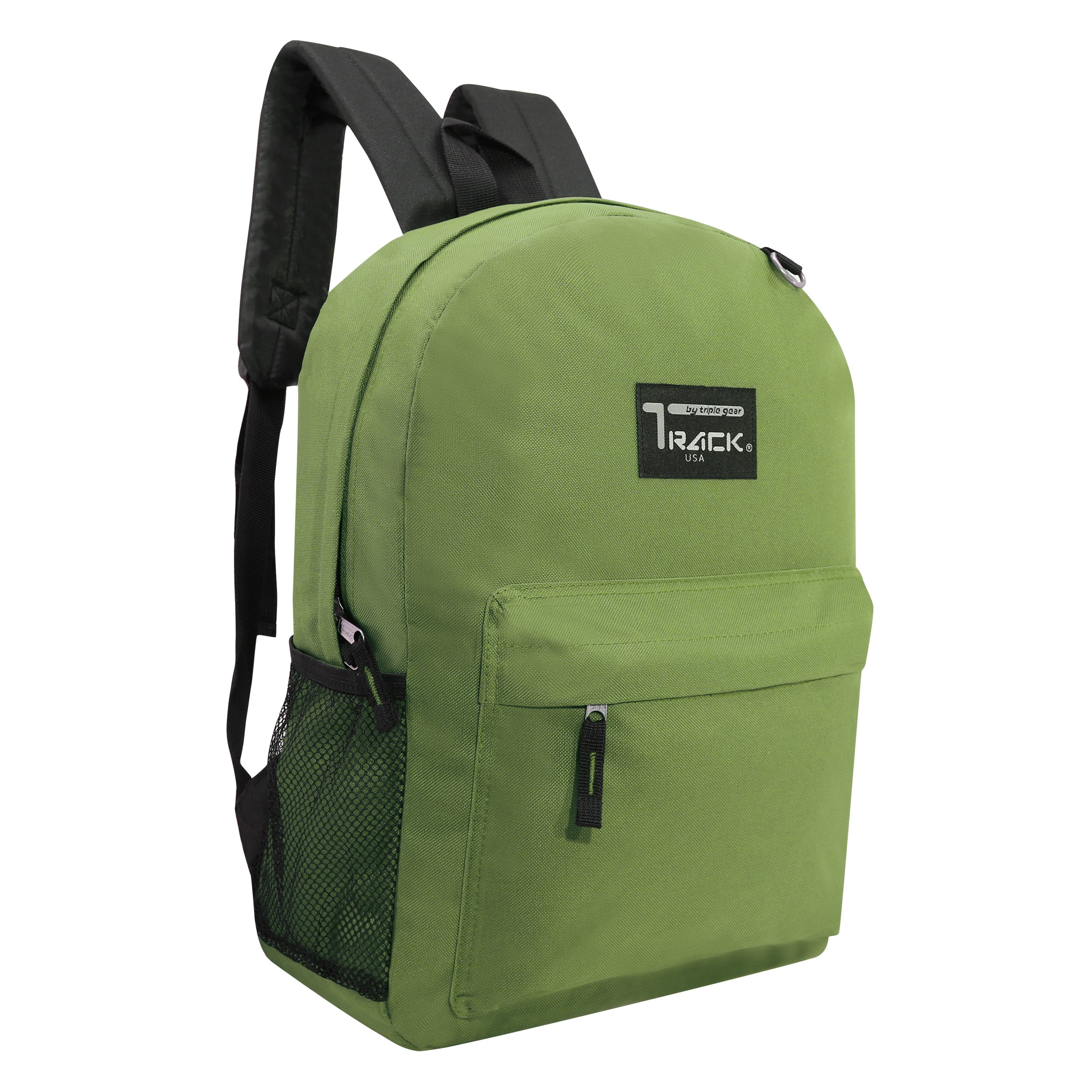 17 Wholesale Backpacks In Olive Green Bulk Case 24 School Bookbags