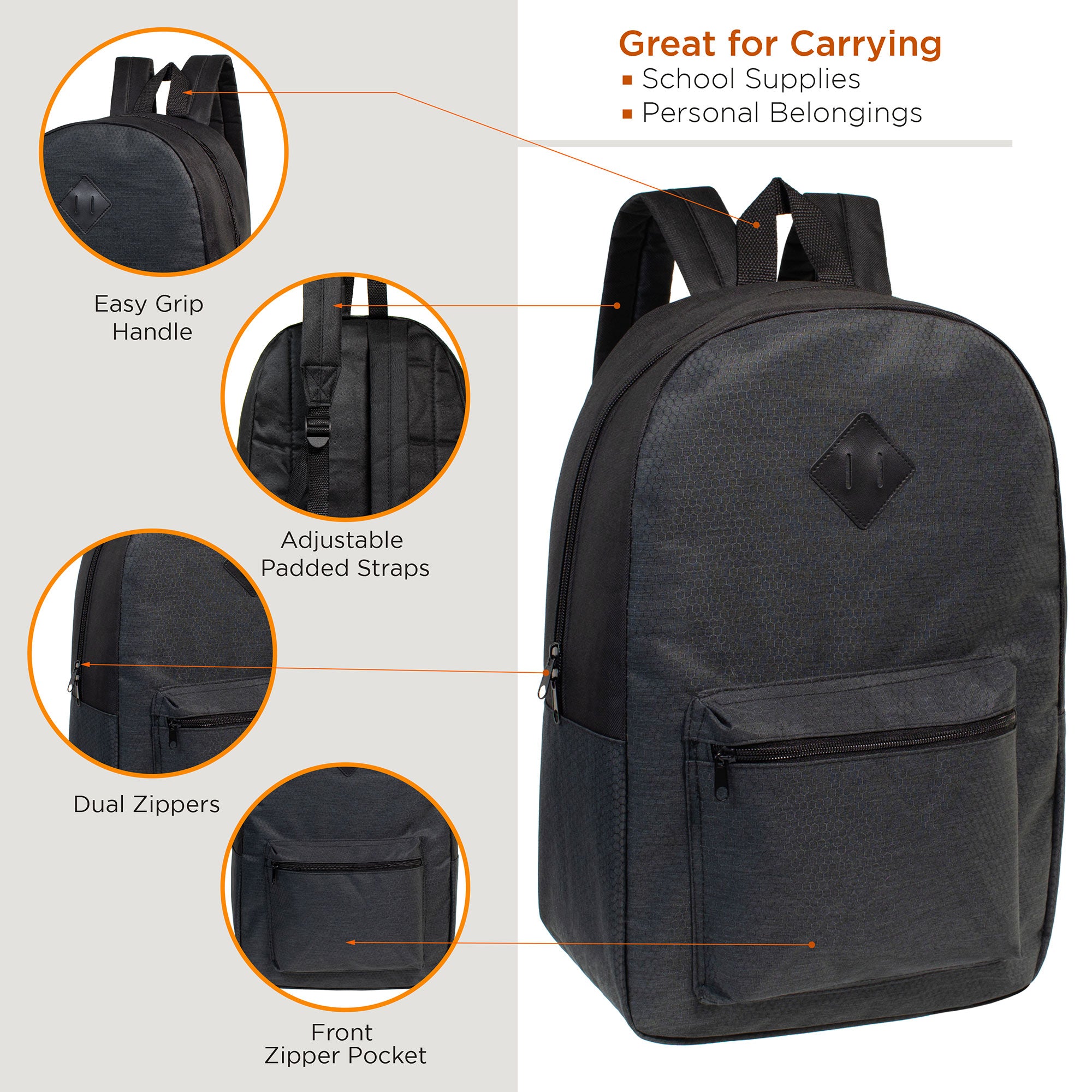 wholesale backpacks with bulk discount cheap price BAPA-310-24