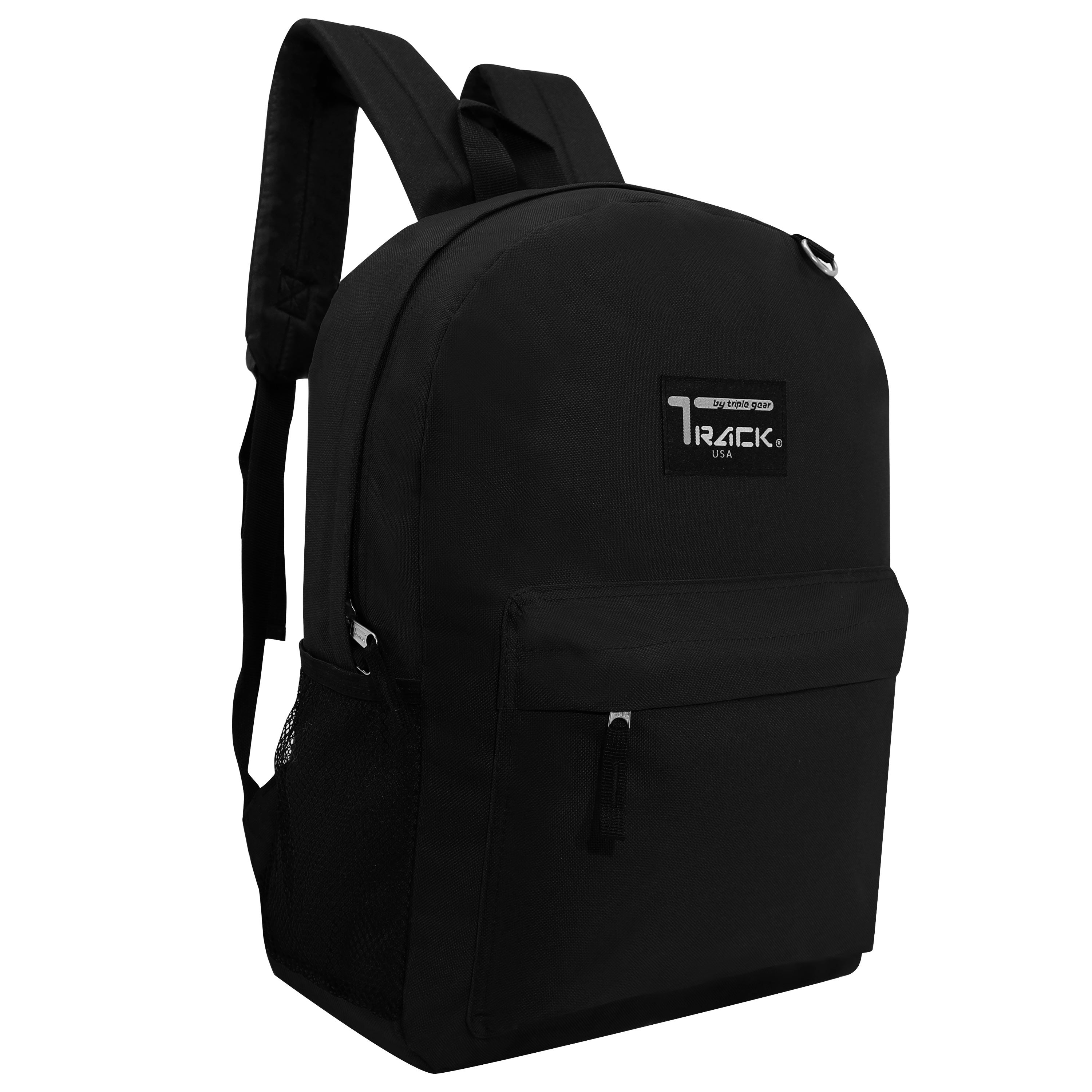 12 Classic 17" Backpacks in Black & Your Choice of 12 Bulk Hygiene Kits - Wholesale Care Package: Homeless, Emergency, Charity