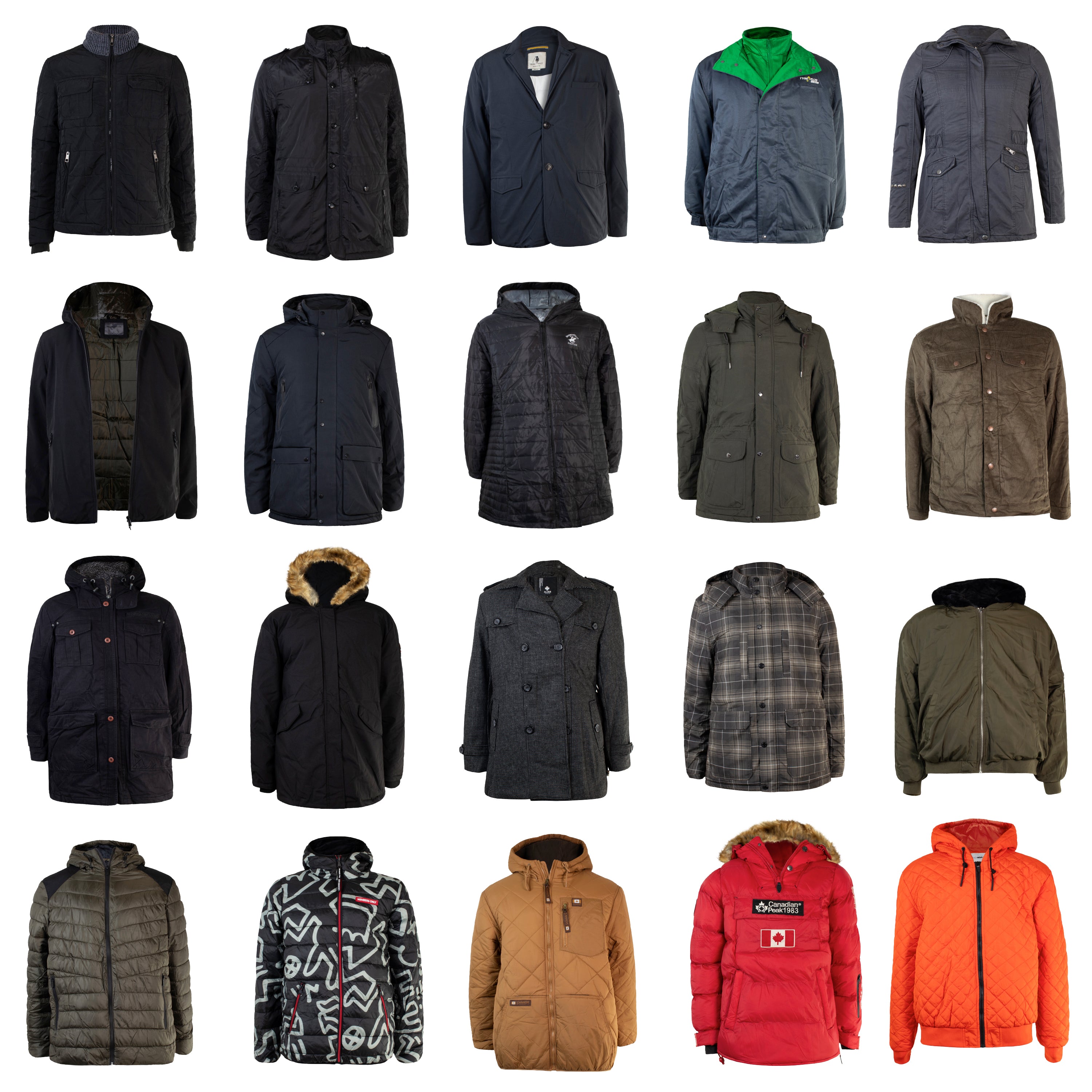 Wholesale store winter coats