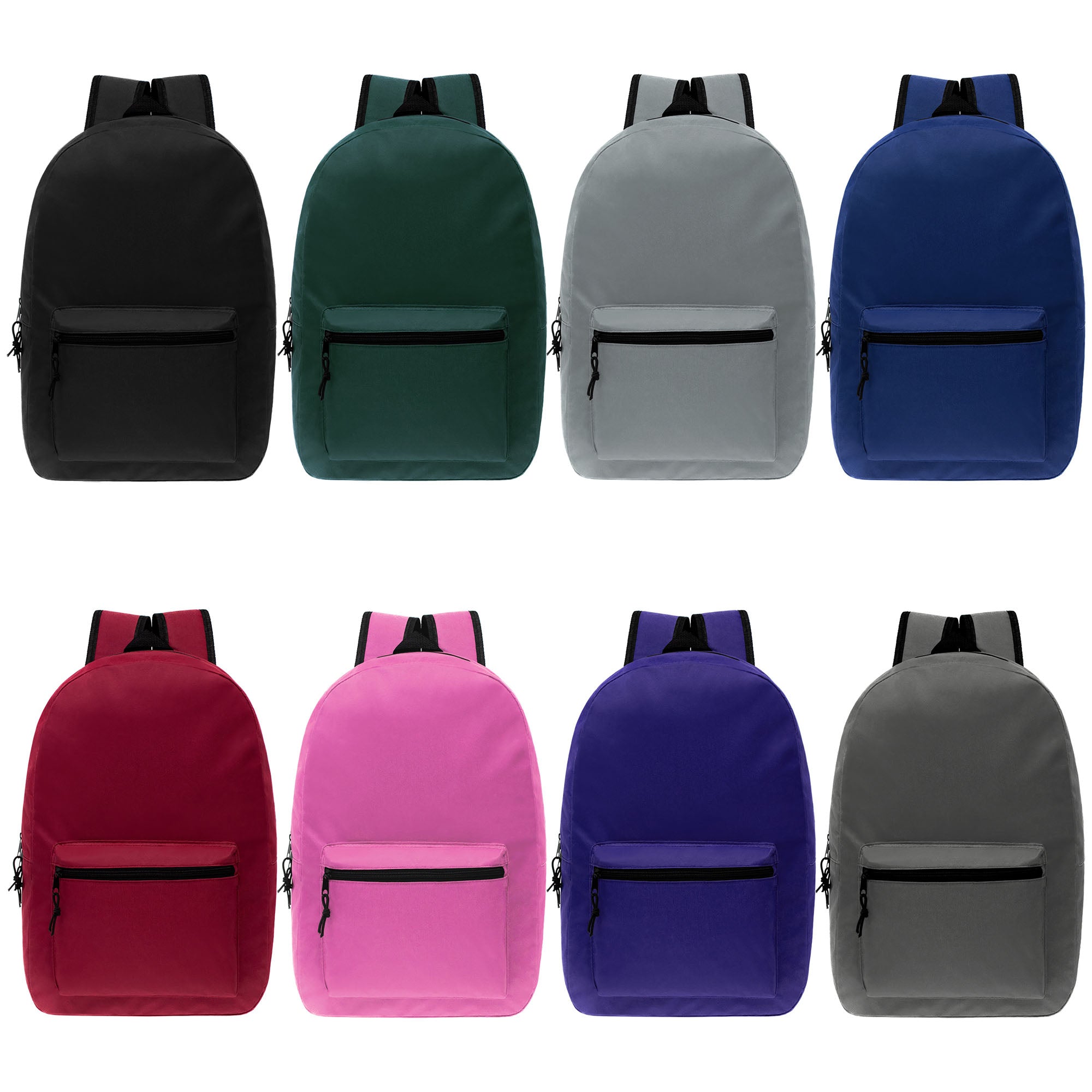 Plain backpacks 2025 in bulk