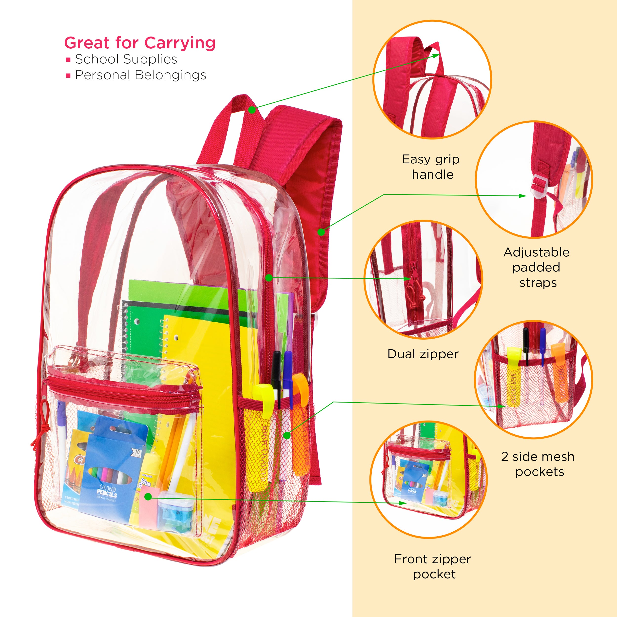 Wholesale Backpacks in Bulk School Supplies Hygiene Kits 2Moda