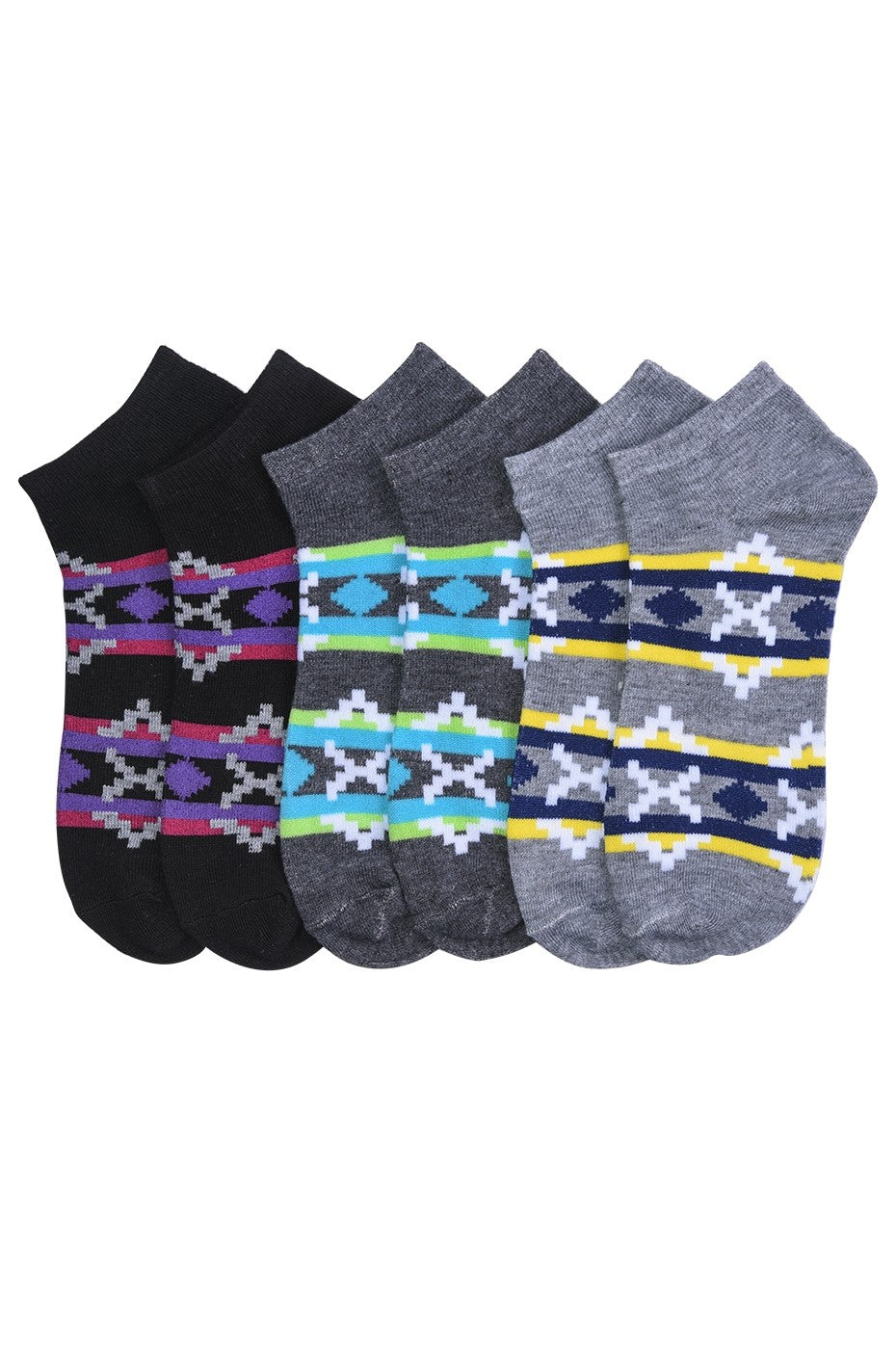 Size 9-11 Wholesale Socks Women's Low Cut, No Show Footies in 12 Styles - Bulk Case of 144 Pairs