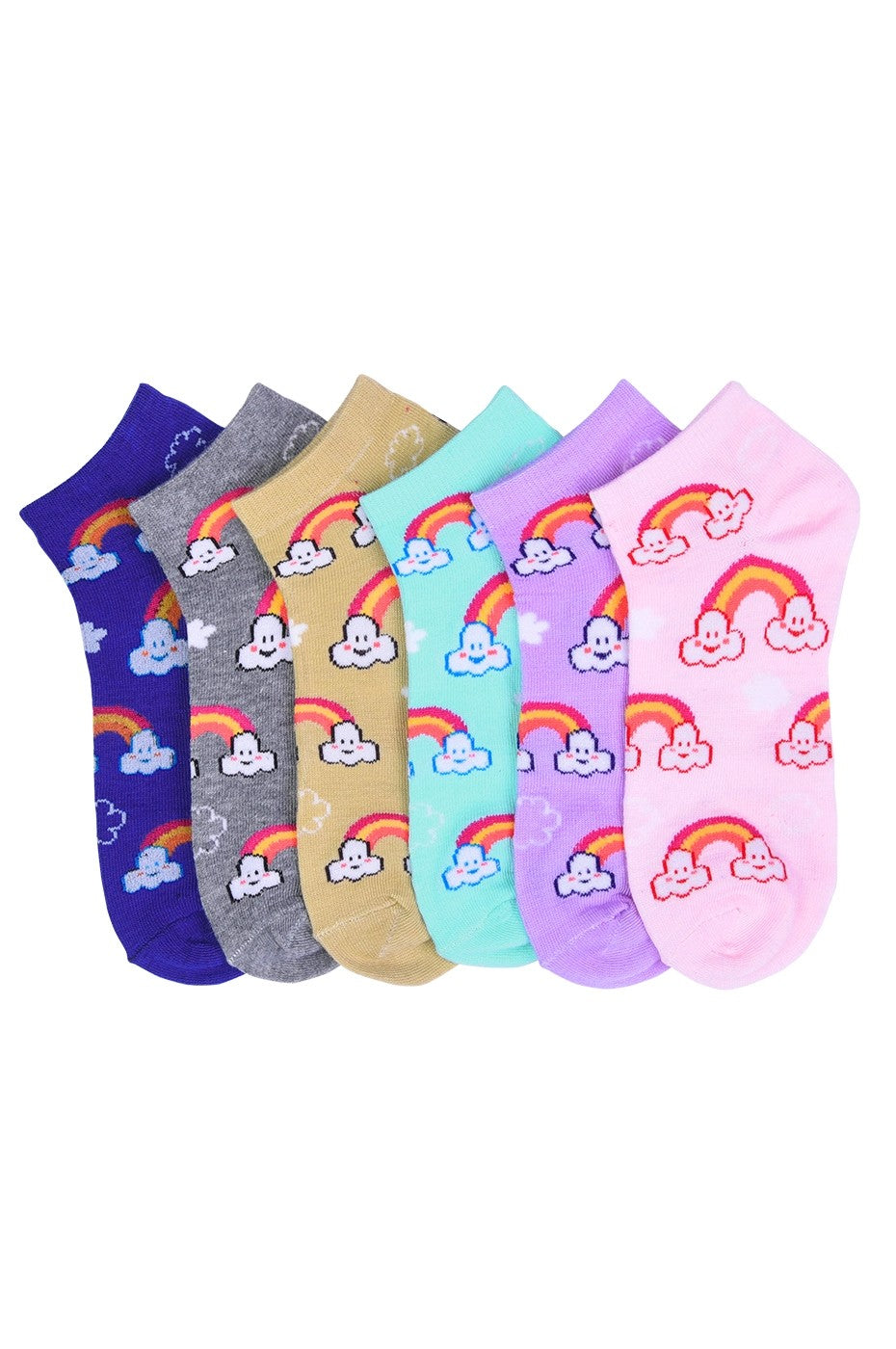 Size 9-11 Wholesale Socks Women's Low Cut, No Show Footies in 12 Styles - Bulk Case of 144 Pairs