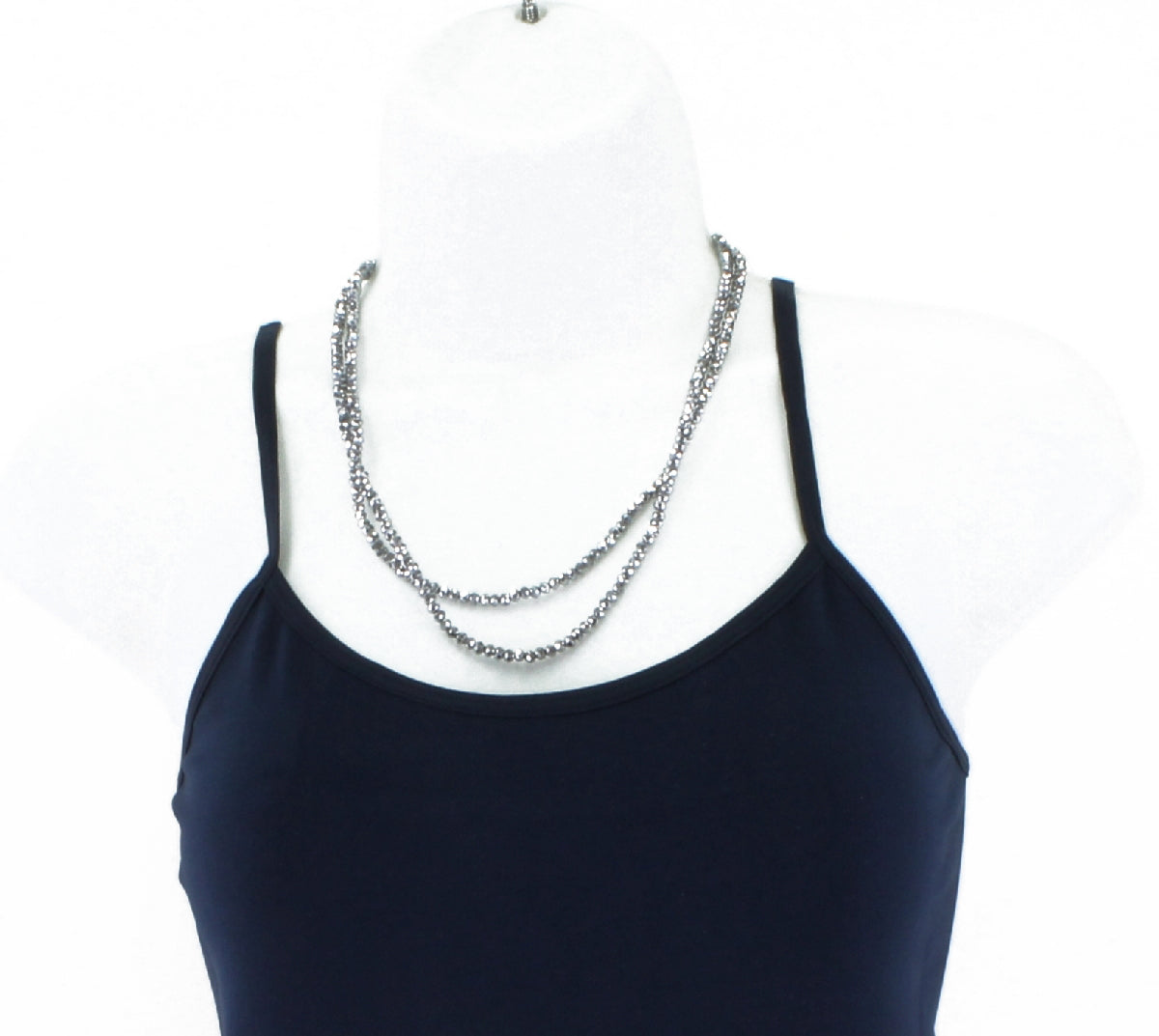 Style 70400: CRYSTAL BEADED NECKLACE / BRACELET