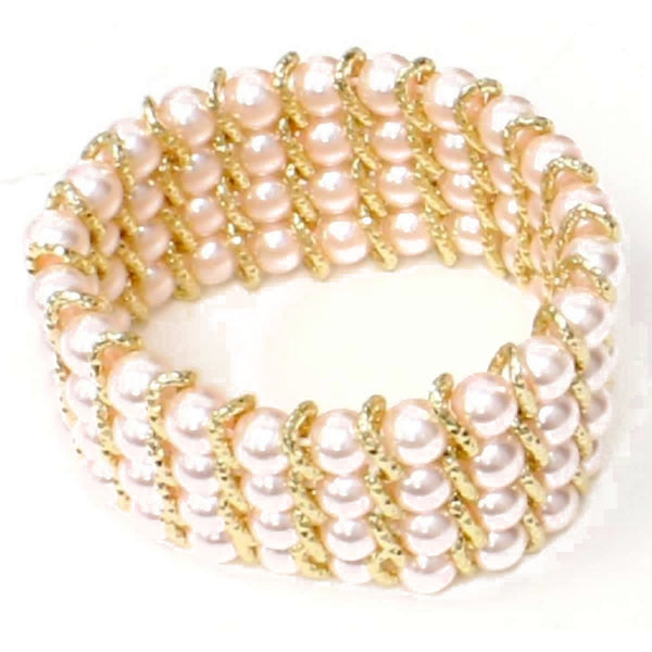 Style 60300-1:4 ROW PEARL BRACELET