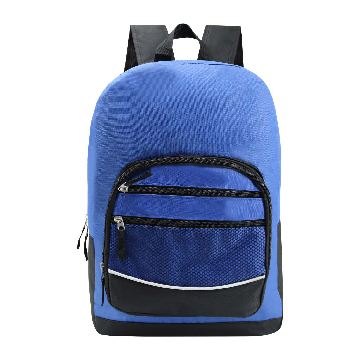 16" Wholesale Kids Sport Backpacks in 8 Assorted Styles - Bulk Case of 24 Bookbags - BP17-AB-24