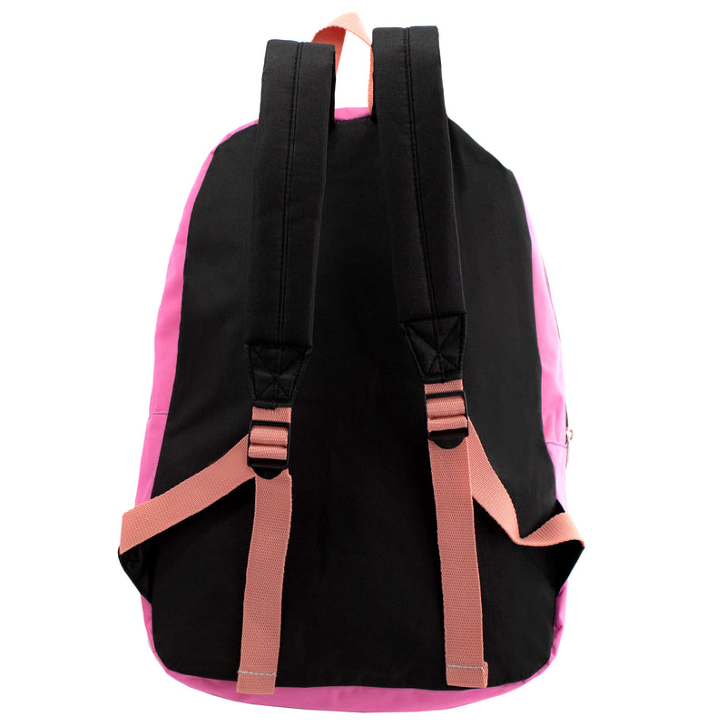 17 Kids Basic Wholesale Backpack in 12 Colors - Bulk Case of 24 Backp
