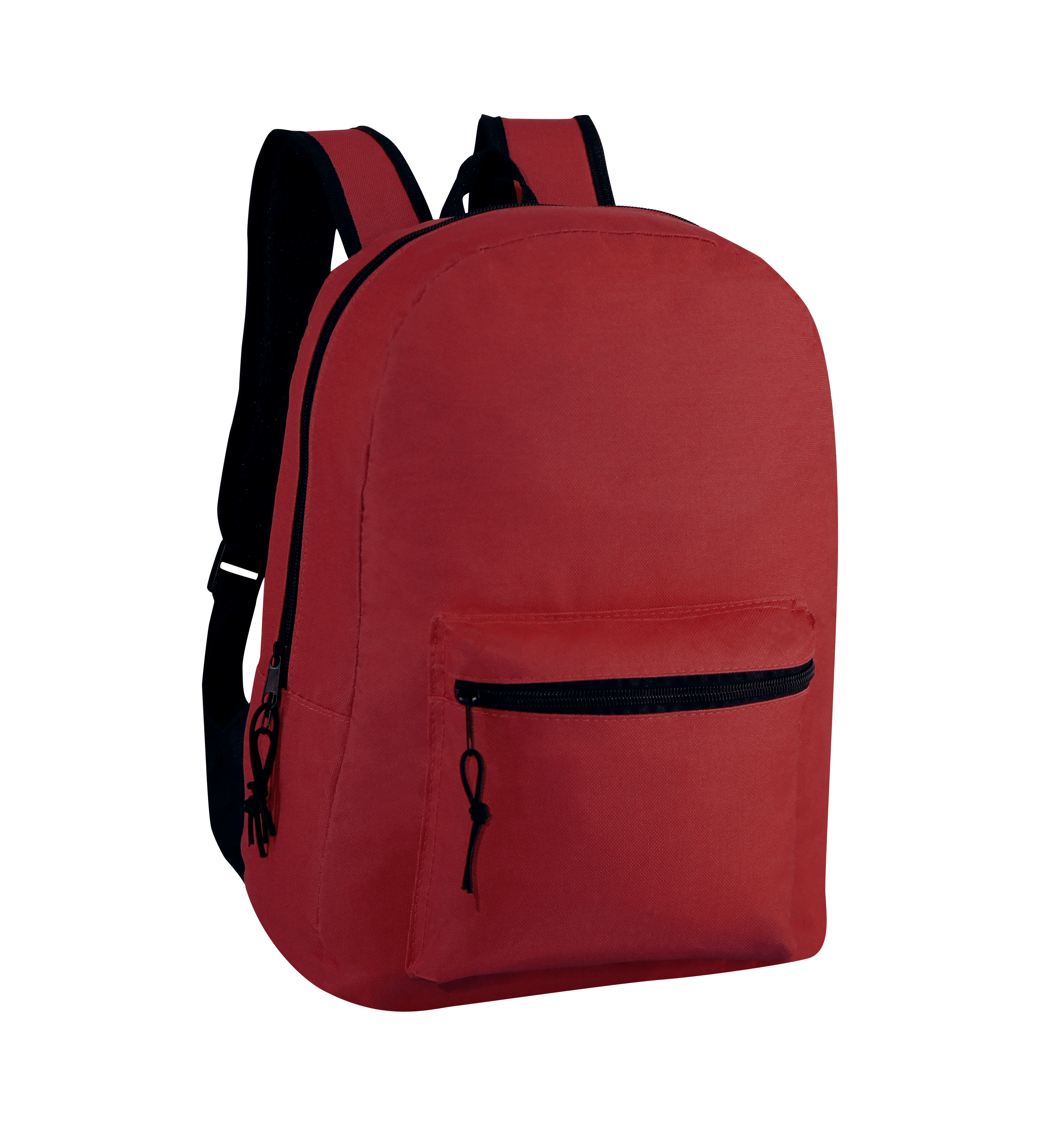 19" Backpacks with 50 Piece School Supply Kit - Bulk Case of 12 Wholesale Backpacks in 6 Assorted Colors